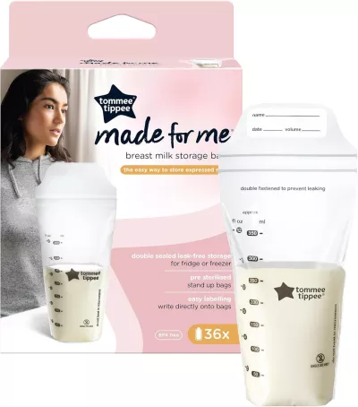 Tommee Tippee Closer to Nature Breast Milk Storage Bags