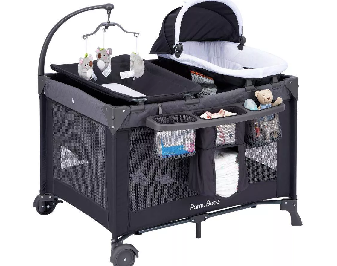 4-in-1 Standard Convertible Playpen Bed