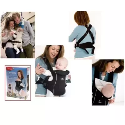 Clippasafe Baby 2 Position Carrier Carramio Black