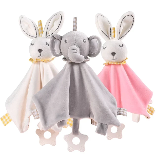 Baby Security Blanket With Teether