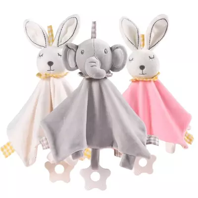 Baby Security Blanket With Teether
